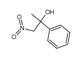 1-methyl-2-nitro-1-phenyl-1-ethanol结构式