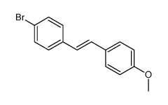 1-bromo-4-[2-(4-methoxyphenyl)ethenyl]benzene Structure