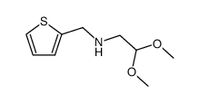 (2,2-dimethoxy-ethyl)-thiophen-2-ylmethylamine Structure