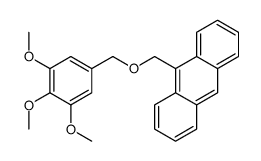 9-[(3,4,5-trimethoxyphenyl)methoxymethyl]anthracene Structure