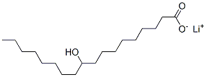 10-Hydroxystearic acid lithium salt结构式