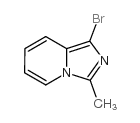 1-Bromo-3-methyl-imidazo[1,5-a]pyridine结构式