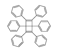 1,2,3,4,5,6-hexakis-phenylbicyclo[2.2.0]hexa-2,5-diene Structure
