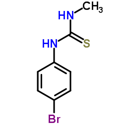 1-(4-Bromophenyl)-3-methylthiourea Structure