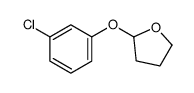2-(3-chlorophenoxy)oxolane Structure