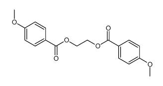 ethylene glycol di-para-methoxybenzoate Structure