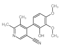 (4Z)-4-(4,5-dimethoxy-6-oxo-1-cyclohexa-2,4-dienylidene)-5,6-dimethyl-1H-pyridine-3-carbonitrile结构式