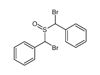 [bromo-[bromo(phenyl)methyl]sulfinylmethyl]benzene结构式