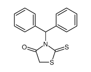 3-benzhydryl-2-sulfanylidene-1,3-thiazolidin-4-one Structure