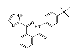 N-(4-tert-butyl-phenyl)-2-(1H-imidazole-2-carbonyl)-benzamide Structure