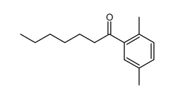 1-(2,5-dimethyl-phenyl)-heptan-1-one结构式