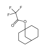 5-bicyclo[3.3.1]nonanyl 2,2,2-trifluoroacetate结构式