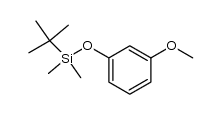 t-butyldimethylsilyloxy-3-methoxybenzene Structure