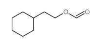 2-cyclohexylethyl formate structure