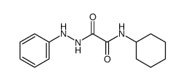 cyclohexyl-oxalamic acid-(N'-phenyl-hydrazide)结构式