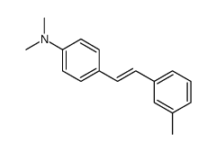 N,N,3'-Trimethyl-4-stilbenamine结构式