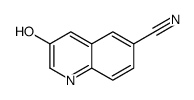 3-hydroxyquinoline-6-carbonitrile Structure