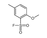 2-methoxy-5-methylbenzenesulfonyl fluoride Structure