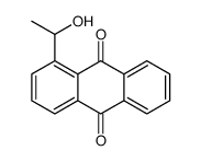 1-(1-hydroxyethyl)anthracene-9,10-dione Structure