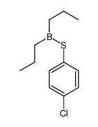 (4-chlorophenyl)sulfanyl-dipropylborane结构式