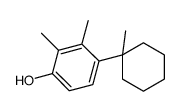 4-(1-methylcyclohexyl)-2,3-xylenol结构式