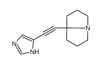 8-[2-(1H-imidazol-5-yl)ethynyl]-1,2,3,5,6,7-hexahydropyrrolizine Structure