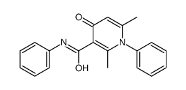 2,6-dimethyl-4-oxo-N,1-diphenylpyridine-3-carboxamide Structure