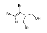 (2,4,5-tribromoimidazol-1-yl)methanol Structure