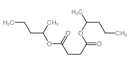 dipentan-2-yl butanedioate structure