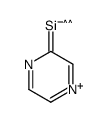 pyrazin-2-ylsilicon Structure