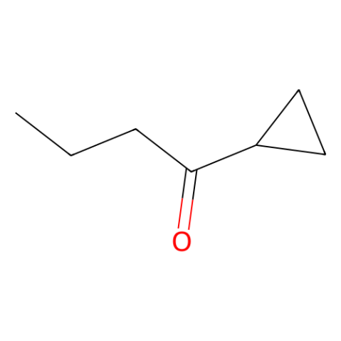 Cyclopropyl propyl ketone structure