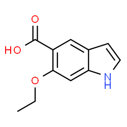 1H-Indole-5-carboxylicacid,6-ethoxy-(9CI)结构式