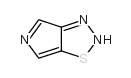 2H-Pyrrolo[3,4-d]-1,2,3-thiadiazole(9CI) Structure