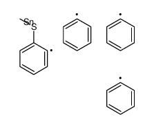 (2-methylsulfanylphenyl)-triphenylstannane结构式