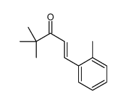 4,4-dimethyl-1-(2-methylphenyl)pent-1-en-3-one Structure