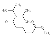 methyl 5-(dipropan-2-ylcarbamoyl)pentanoate结构式