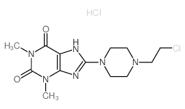 8-[4-(2-chloroethyl)piperazin-1-yl]-1,3-dimethyl-7H-purine-2,6-dione picture