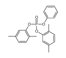 Phosphoric acid bis(2,5-dimethylphenyl)phenyl ester结构式