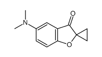 5-(dimethylamino)spiro[1-benzofuran-2,1'-cyclopropane]-3-one Structure