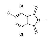 4,5,7-trichloro-2-methylisoindole-1,3-dione Structure