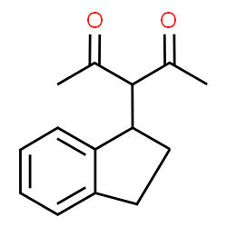 3-(2,3-DIHYDRO-1H-INDEN-1-YL)PENTANE-2,4-DIONE结构式
