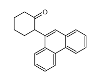 2-phenanthren-9-ylcyclohexan-1-one结构式