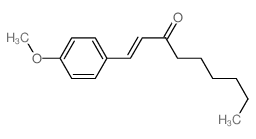 1-Nonen-3-one,1-(4-methoxyphenyl)-, (E)- (9CI)结构式