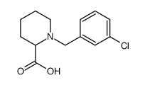 1-(3-CHLOROBENZYL)PIPERIDINE-2-CARBOXYLIC ACID结构式