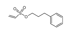 3-phenylpropyl ethenesulfonate结构式