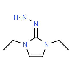 2H-Imidazol-2-one,1,3-diethyl-1,3-dihydro-,hydrazone(9CI) Structure