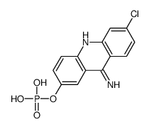 9-amino-6-chloroacridine-2-phosphate structure