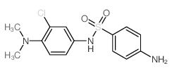 Benzenesulfonamide,4-amino-N-[3-chloro-4-(dimethylamino)phenyl]- structure