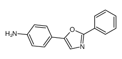 4-(2-phenyl-1,3-oxazol-5-yl)aniline Structure
