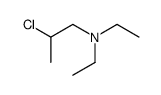 2-chloro-N,N-diethylpropan-1-amine Structure